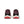 Pair of high-top sneakers with red accents on a white background