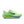 Green running shoe with Nike logo on a white background