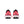 The focus is on the heel area of these Pegasus 42 pink running shoes with black soles on a white background