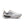 White running shoe with 'zoomx' branding on a white background