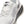 White running shoe with gray accents on a white background