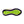 The outsole of a Nike running shoes with a neon green middle surrounded by a dark tread.