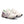 A pair of On gym adn training shoes with an off-white upper and grey midsole.