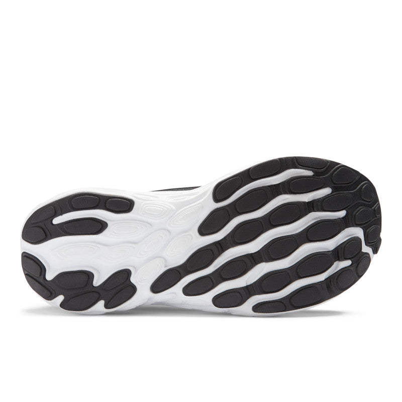 The outsole of the kid's 1080 has small black pods that help to provide traction and durability to the shoe