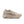 Beige running shoe on a white background