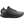 All black running shoe on a white background