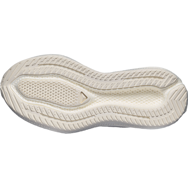 Off-white running shoe on a white background
