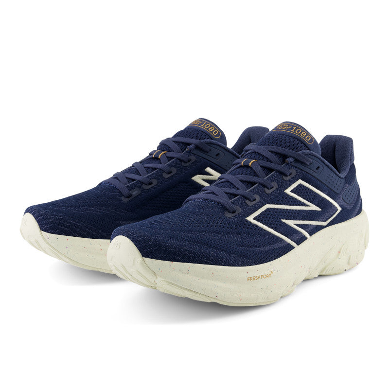 These navy men's NB 1080 have a great loko that is a bit more casual than techy