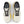 A men's running shoe with black laces.
