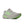 Mostly all grey NB running shoe with a bright green logo.