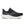 Black sneaker with white midsole on a white background