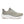 Gray and green Sauconyrunning shoe on a white background