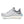 White running shoe with black and red accents on a white background