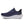 Black Nike running shoe with white swoosh logo on a light gray background