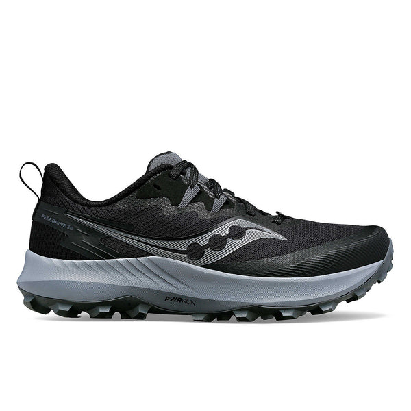 A pair of women's sneakers with black and white color scheme, featuring a mesh upper and a non-marking rubber outsole.