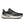 Black Saucony running shoe on a white background