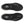 Black running shoes from Saucony with visible brand logo on a white background.