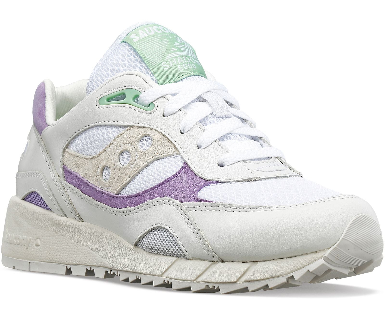 This white bsed Women's Shadow 6000 has a lot of fashion appeal