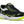 Front angle view of the Men's 3D Grid Hurricane by Saucony in Black/White