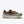 Mount to Coast featuring a brown and olive green upper, a thick cream-colored platform midsole, and a light tan outsole.