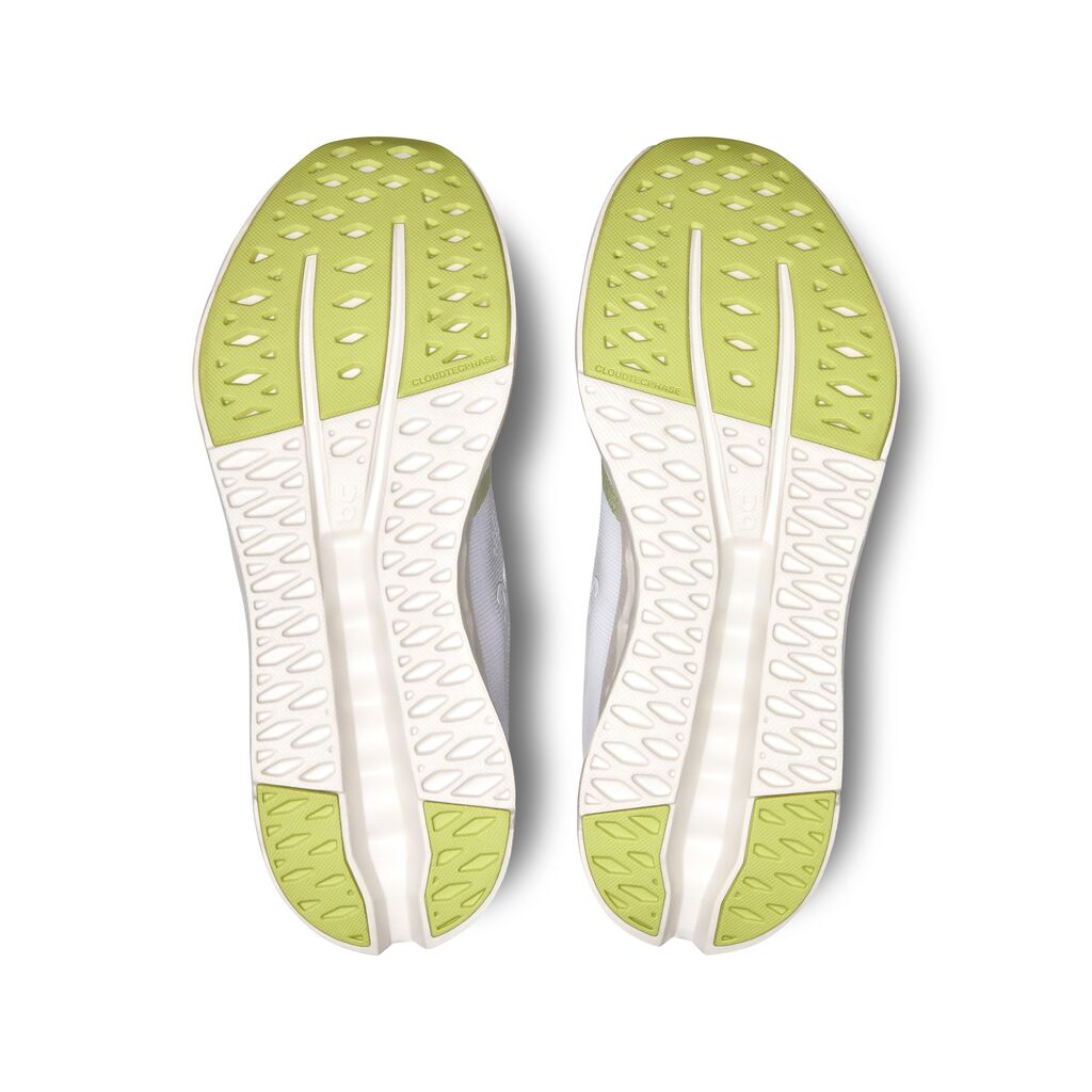 The outsole of the on Cloudsurfer is mosly all midsole foam except in the heel and the forefoot