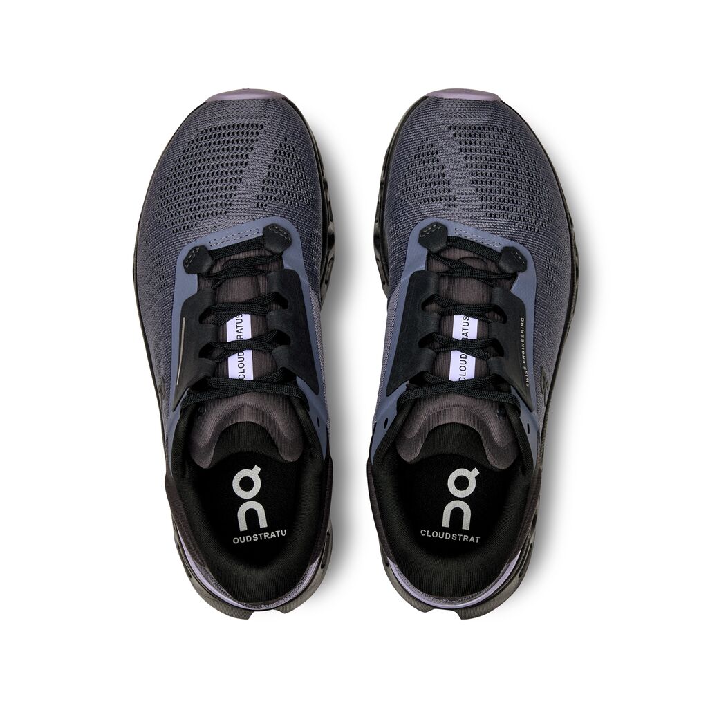 The Cloudstratus 3 from On has a lacing ssytem that is closer to normal than other on shoes