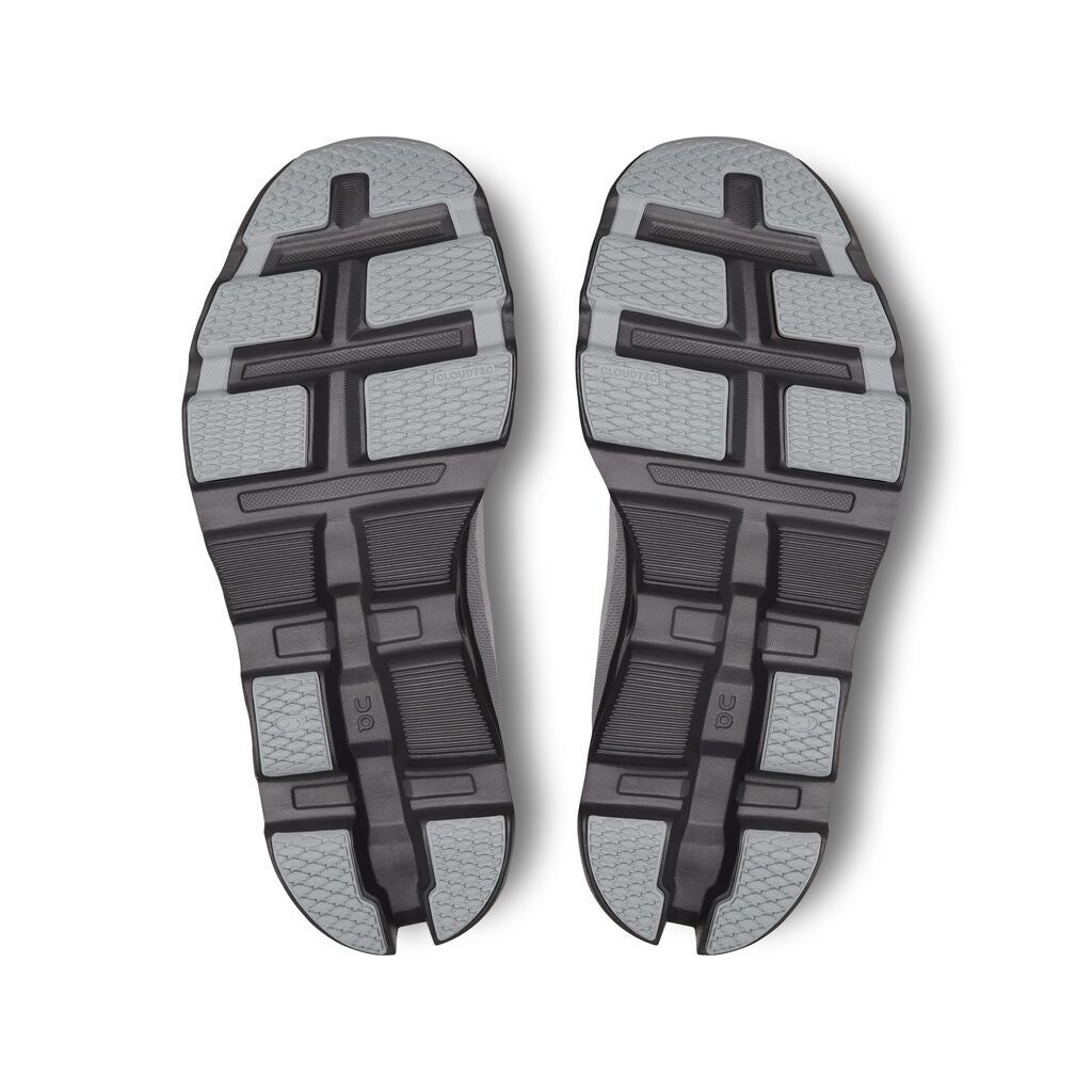 The outsole of the Cloudmonster 2 is designed with a pattern that helps the foot glide correctly through the gait cycle.