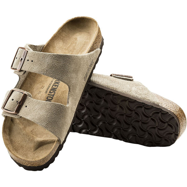 Suede uppers and lining provide long-lasting durability