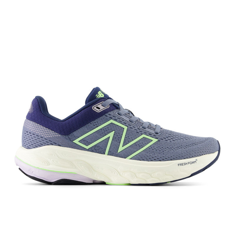 Built for reliability over the long haul and sustained comfort over all distances, the Women's New Balance 860 is a true go-to shoe. The Fresh Foam X 860v14 combines innovative Stability Plane technology with the pinnacle underfoot cushioning experience of Fresh Foam X.