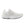 White running shoe on a white background
