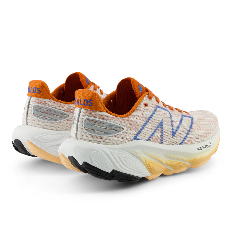 this Women's NB shoe has the name BALOS written on top o fthe heel