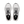 A pair of white and black On Cloudrunner trail running shoes shown from a top-down view on a solid white background.