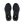 A pair of black On Cloud-Run 3 running shoes shown from a top-down view on a white background.