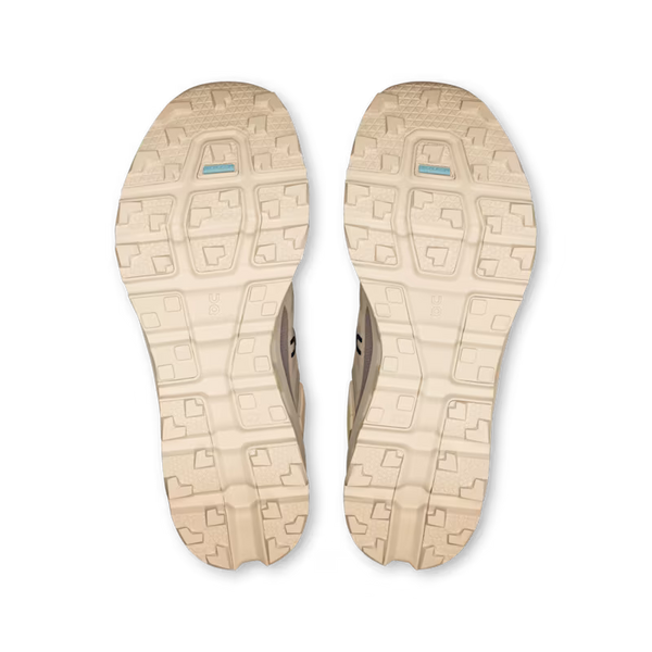 The outsole of the Cloudvista from On provides good traction on the trails.