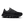 All black training shoe on a white background
