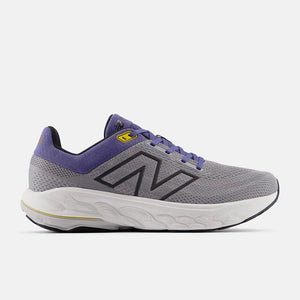 This NB 8690V14 has a light blue color around the collar adn grey in the rest of the upper.