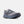 Gray and black running shoe with New Balance logo on a white background