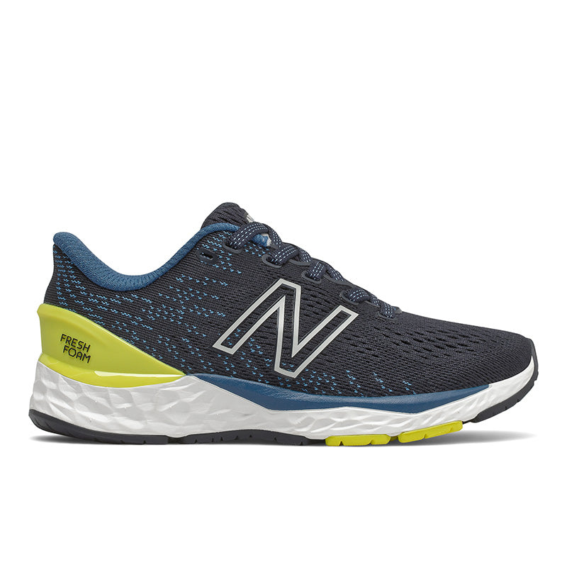 This Kid's running shoe from New Balance is designed after the adult version. It has plenty of cushion and a great neutral platform for growing feet.