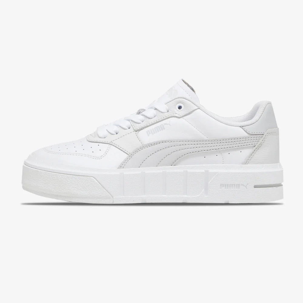 Meet the PUMA Cali Court, your new favorite court classic. Standing at the intersection of sport, fashion, and streetwear, this sneaker brings the tennis vibes to any outfit and can be easily mixed and matched with other pieces to create an effortless look.