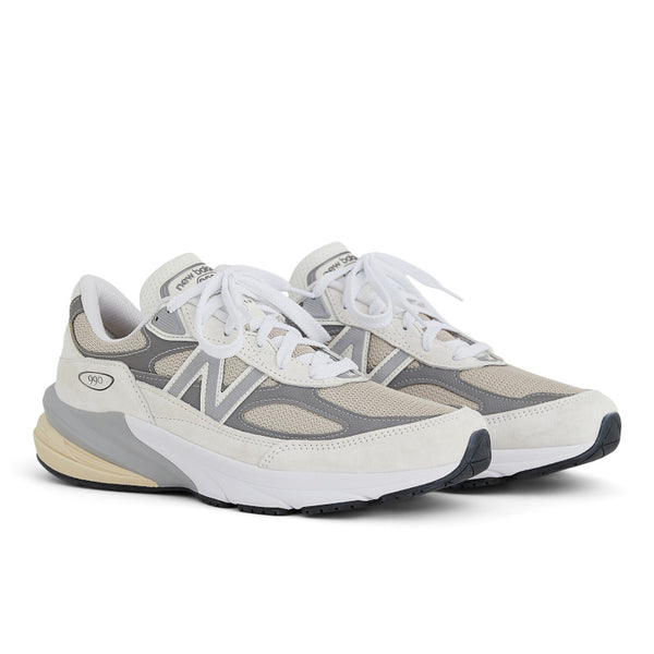 The "N" logo on these 990 V6 are grey with a white outline.