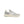 Gray and white sneaker on a white background.