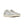 Gray and white sneakers on a white background.