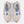 Pair of pink and blue sneakers with a visible brand logo on a white background