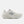 White 860 v15 NB women's running shoe with gray logo on a white background