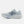 Light blue running shoe with New Balance logo on a white background