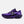 Purple athletic shoe with New Balance logo on a white background