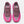 Pink and gray sneakers on a white background