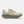 Green and beige running shoe with New Balance logo on a white background