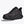 Front angled view of the Men's Clifton 9 in the color Black/Black