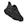 Back angled view of the Men's Clifton 9 in the color Black/Black